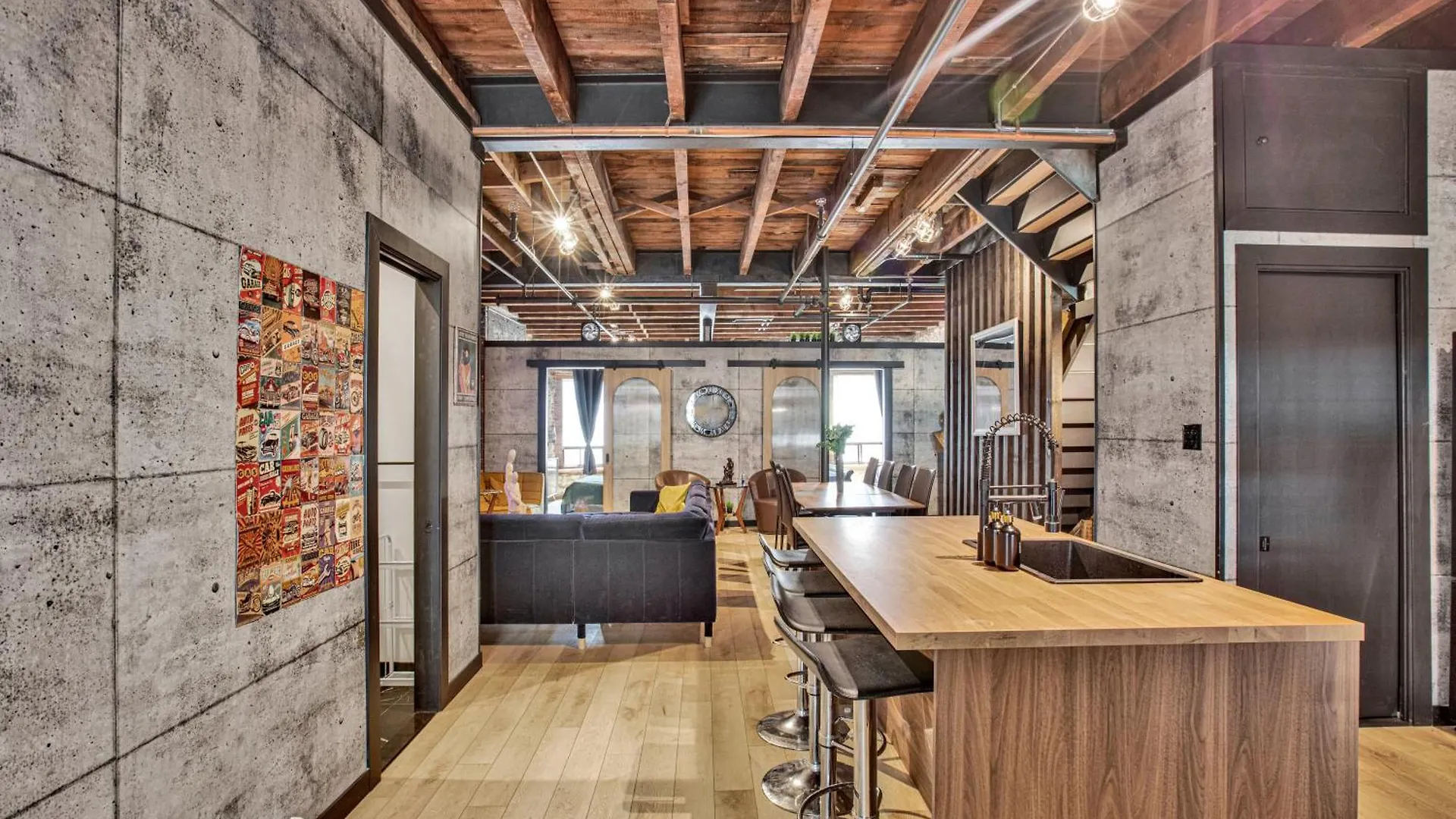 شقة Luxury Penthouse In The Heart Of Guy Concordia - Paking And Huge Terasse مونتريال كندا